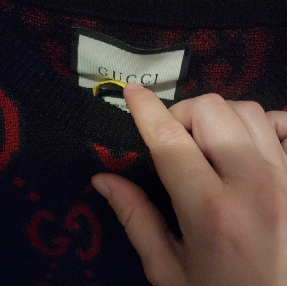 Mens gucci monogram jumper - Picture 3 of 5